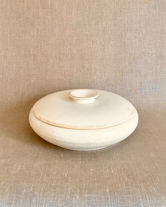 WHITE CERAMIC BOWL
