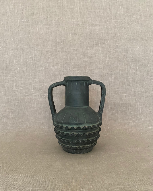 SCALLOPED CERAMIC VESSEL