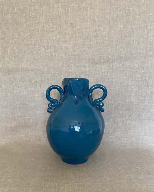TEAL BLUE VASE