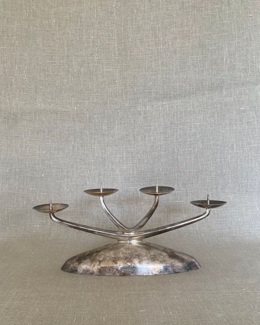 FOUR-ARMED CANDELABRA